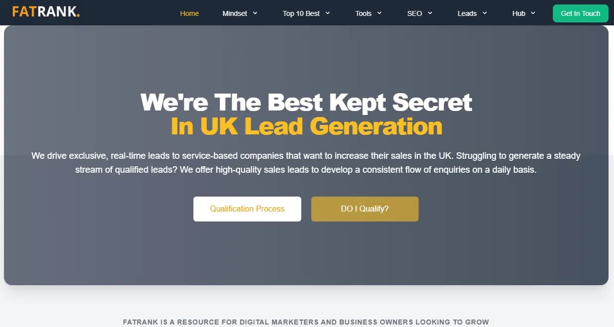Fatrank homepage