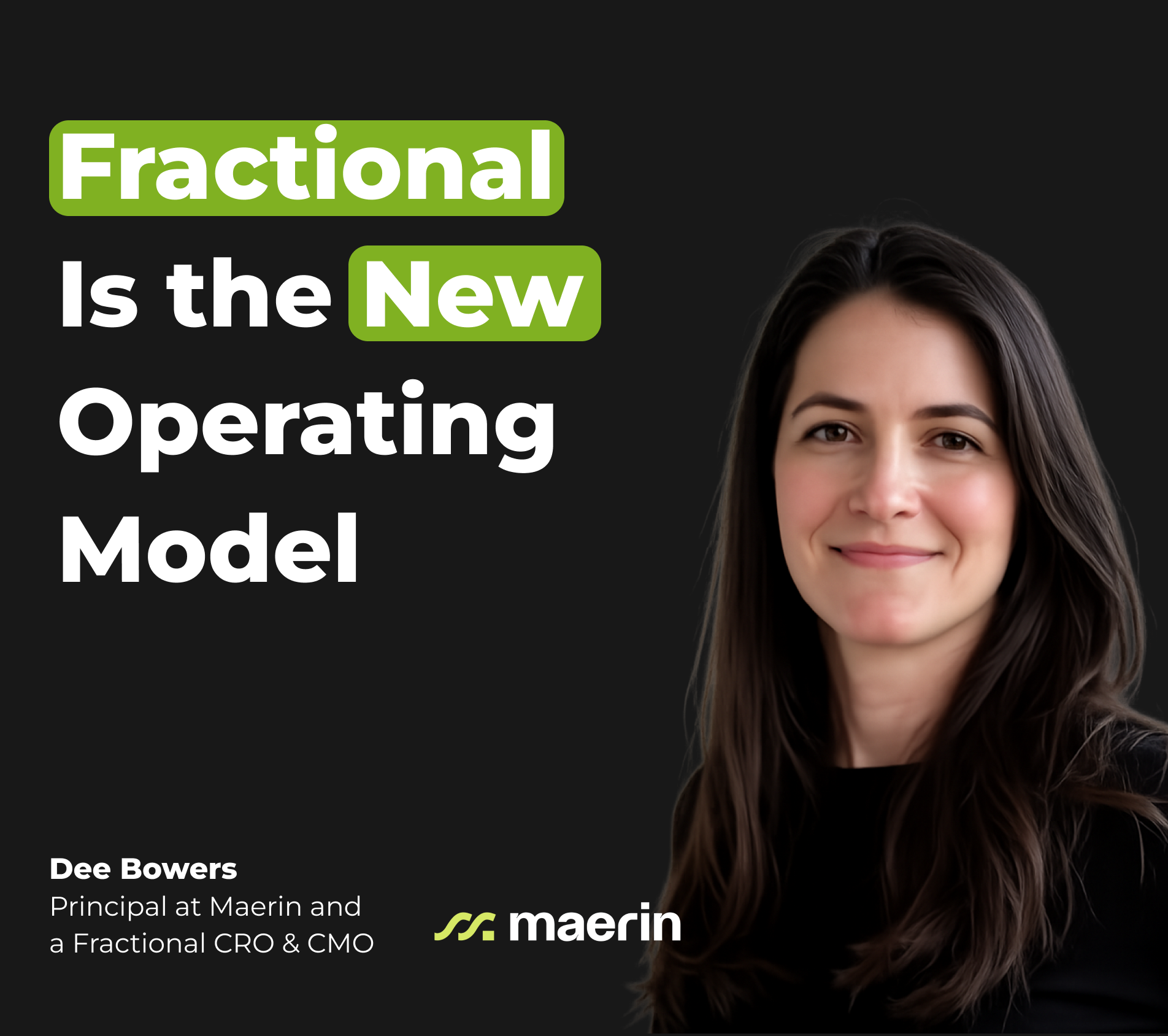 Fractional Is the New Operating Model